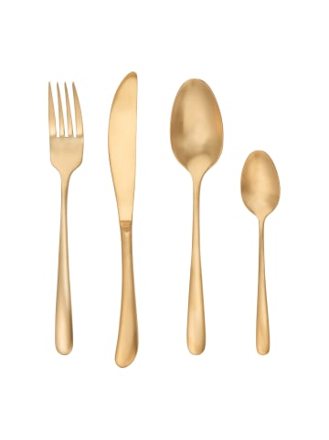 Butlers Besteck-Set KINGS 4-tlg. in Gold