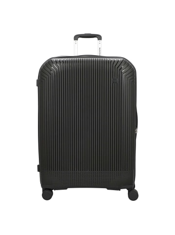 Valentino Bags Wood Carry on - 4-Rollen-Trolley L 77 cm (nero) in nero