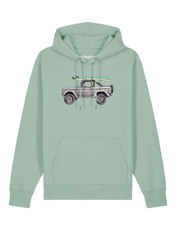 wat? Apparel Sweatshirt Surf Pickup in Aloe