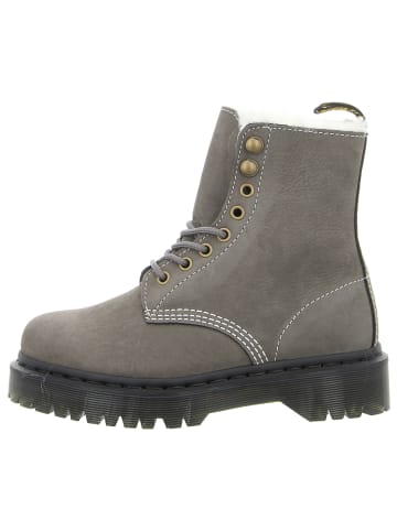 Dr. Martens Schnürstiefelette in metallic