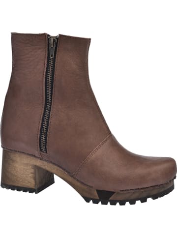 Sanita Comfortwear Stiefel "Wood-Hella Winter Block Flex Boot" in Braun