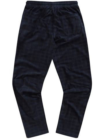 JP1880 Langer Schlafanzug in navy blau