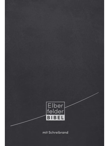 SCM R. Brockhaus Elberfelder Bibel - mit Schreibrand, Leder