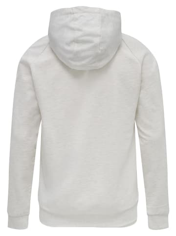 Hummel Baumwoll-Hoodie Hmlgo Cotton Zip Hoodie in EGRET MELANGE