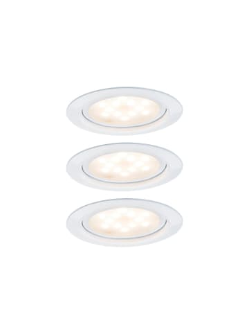 paulmann Möbel EBL Set LED 3x4,5W 12VA 230V/350mA 65mm Weiß