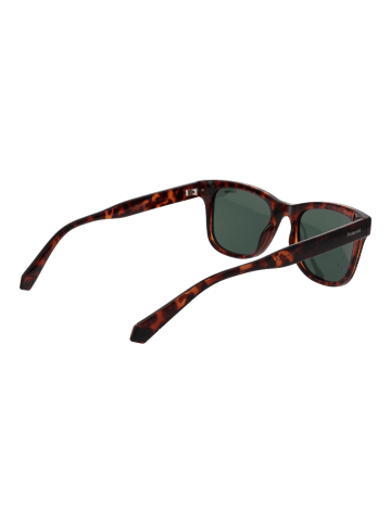 Polaroid Unisex Sonnenbrille Quadratisch Braun