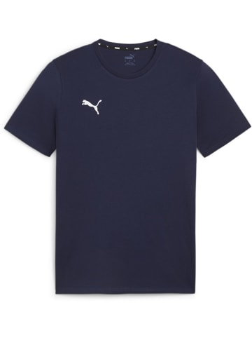 Puma T-Shirt "TeamGoal CasuaLongsleeve Tee" in Blau