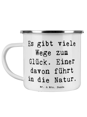 Mr. & Mrs. Panda Kaffeebecher Spruch Geborgenheit Natur mit Spruch in Weiß
