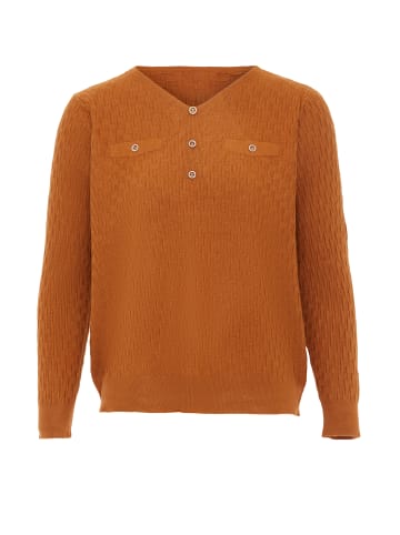 caneva Damen Strickpullover in Rost