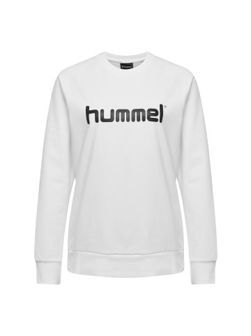 Hummel Sweatshirt Training Langarm Top Sport in Weiß