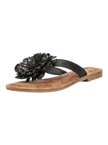 Lazamani Pantoletten in Schwarz