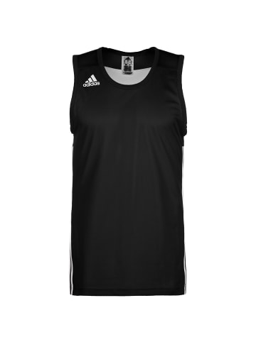 adidas Performance 2-in-1-Tanktop 3G Speed Reversible in schwarz / weiß