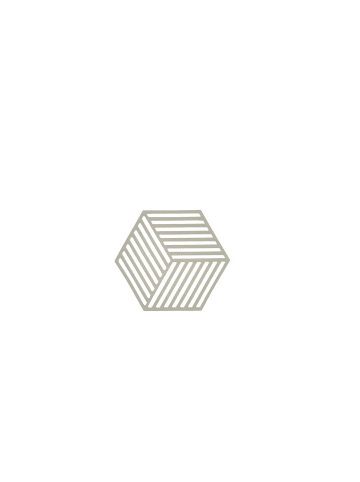 Zone Denmark Untersetzer Hexagon in Mud