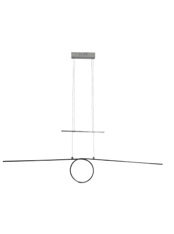 näve LED Pendelleuchte "LOOP LINE" in chrome - EEK G