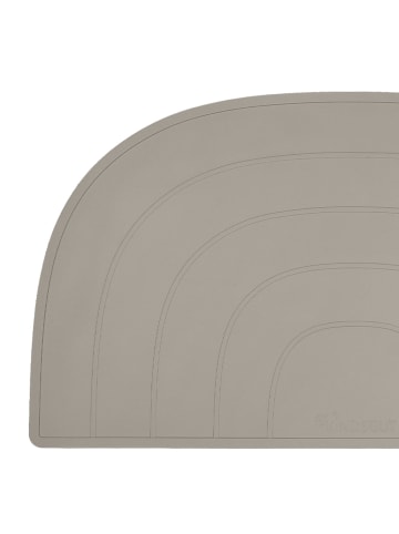 Kindsgut  Platzdeckchen Regenbogen in Taupe