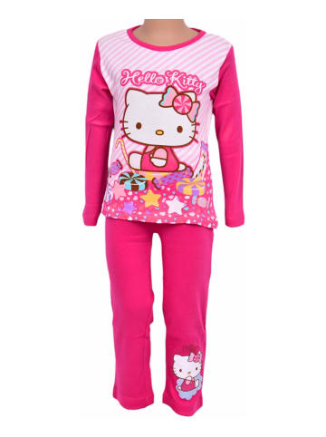 Hello Kitty Schlafanzug Hello Kitty in Dunkelpink