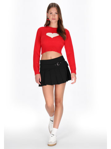 myMo Women Sweater in red