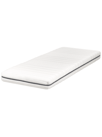 Beliani Matratze ENCHANT in Weiß - (W) 80 x (H) 16 x (L) 200 cm