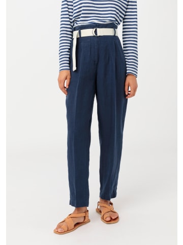 Hessnatur Hose High Waist in sommerblau