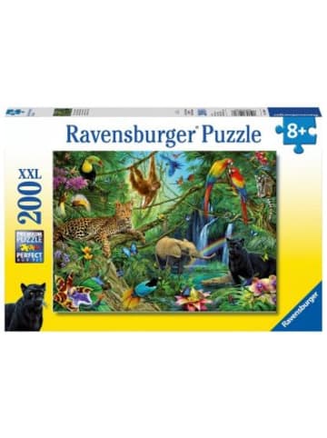 Ravensburger Verlag GmbH Spiel - Kinderpuzzle 200 XXL Teile - Tiere im Dschungel