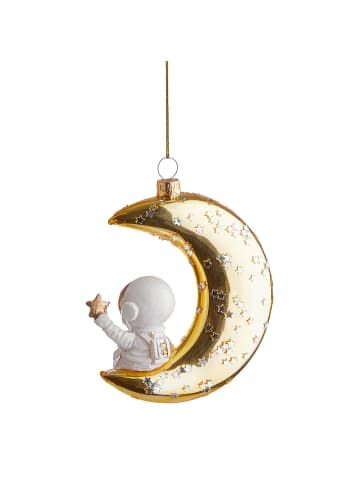 Butlers Baumanhänger HANG ON Mond mit Astronaut in Gold