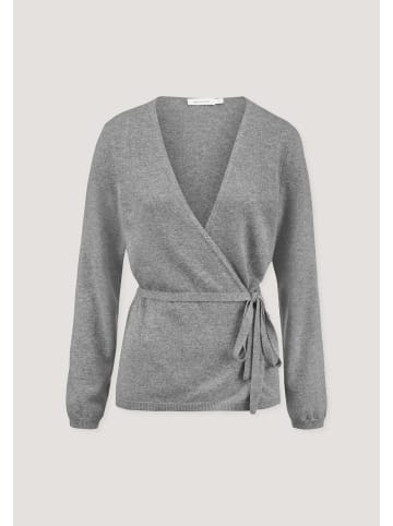 Hessnatur Strick Jacke in grau