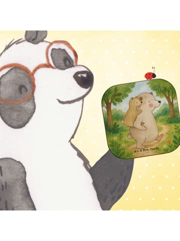 Mr. & Mrs. Panda Tischschoner Papa Bär Design ohne Spruch in Weiß