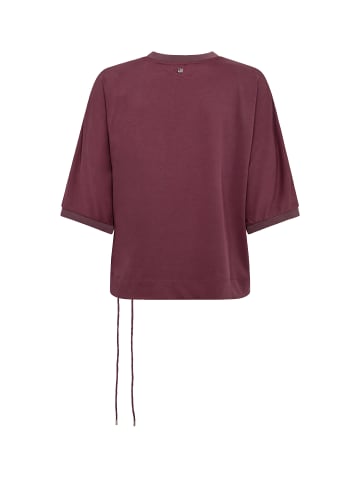 Mos Mosh T-Shirt MMJuana in aubergine
