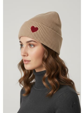 Faera Weiche, gestrickte Mütze für kühle Tage, stylisch und warm in Braun