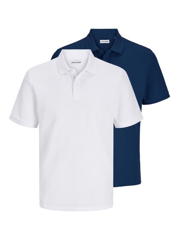 Jack & Jones 2er-Pack Poloshirt in White