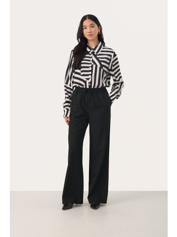 PART TWO Pants Suiting EvalynnaPW in Black