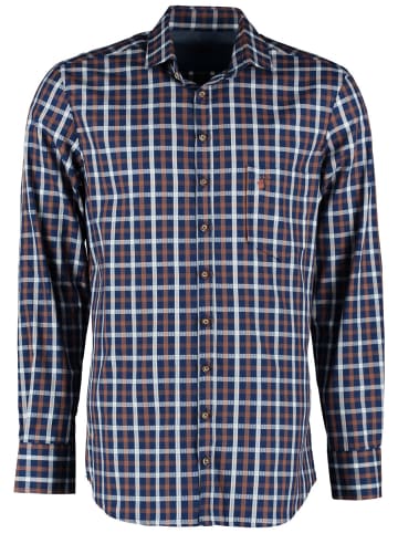 OS-Trachten Trachtenhemd Keugys in hellbraun