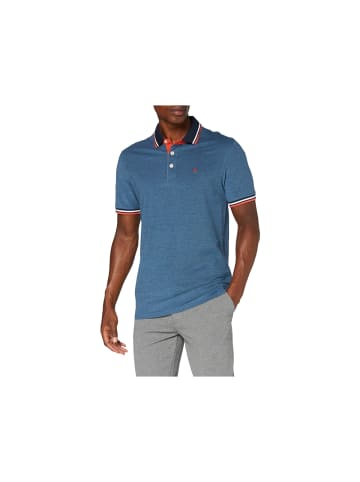 Jack & Jones Poloshirt kurzarm in blau