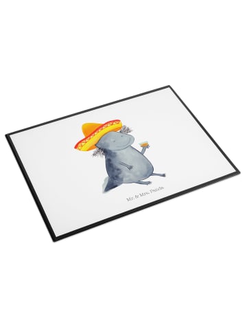 Mr. & Mrs. Panda Schreibunterlage Axolotl Tequila ohne Spruch in Weiß