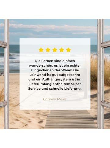 MuchoWow Leinwand bilder Dünen (BxH)