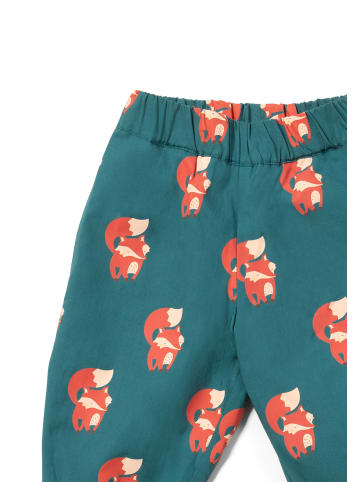 Little Green Radicals Bio-Fallschirm-Jogginghose in Blau