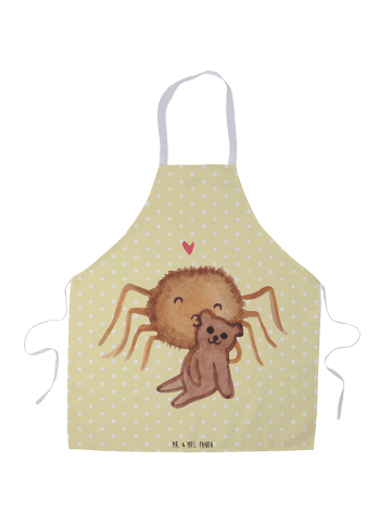 Mr. & Mrs. Panda Vorbinder Spinne Agathe Teddy ohne Spruch in Gelb Pastell