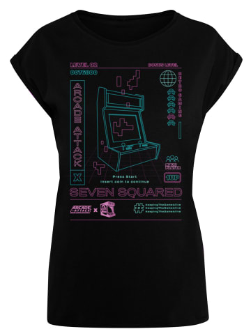 F4NT4STIC T-Shirt Retro Gaming Arcade Attack in schwarz