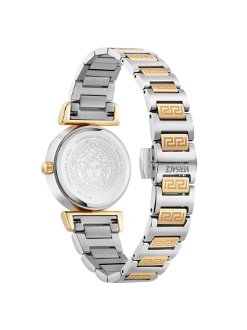 Versace Analoguhr für Damen in silber