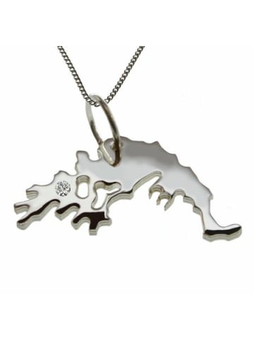 Schmuckador Halskette 50cm Griechenland in silber