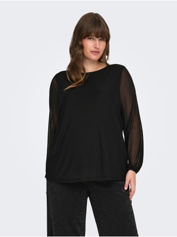 ONLY Carmakoma Bluse in Black