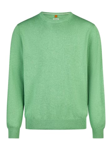 Redmond Pullover Basic in Hellgrün