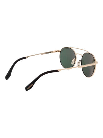 Range Rover Männer Sonnenbrille Rund Gold