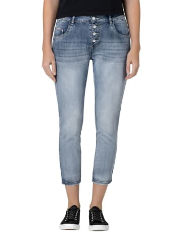 Timezone Jeans Regular JillyTZ Cropped regular/straight in Blau