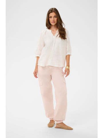 Cream Kurzarm-Bluse CRBellis Regular fit in Snow White
