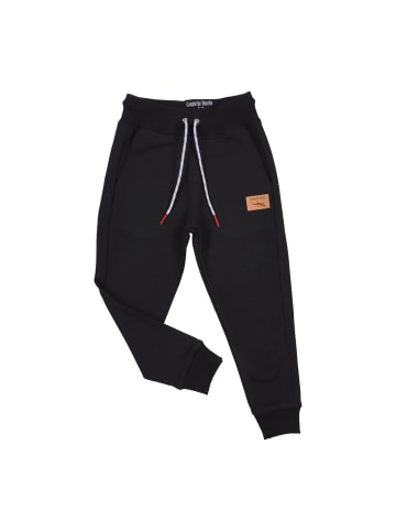 Lagarto Verde Sweathose Eidechse in schwarz