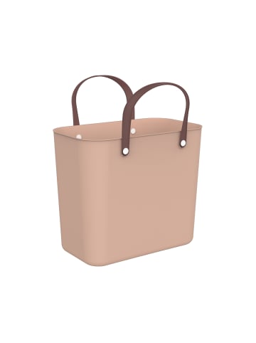 Rotho Albula Einkaufskorb 25l, Kunststoff (PP recycelt) in Meadow rose