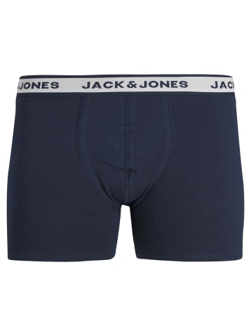 Jack & Jones Boxershort 3er Pack in Grau/Weiß/Navy