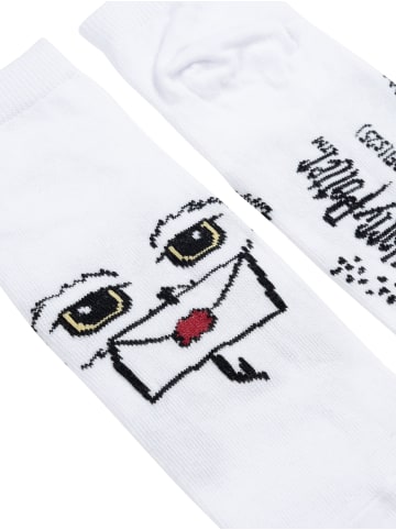 Harry Potter 4er Pack Harry Potter Socken Hedwig Sneaker Strümpfe in Mehrfarbig