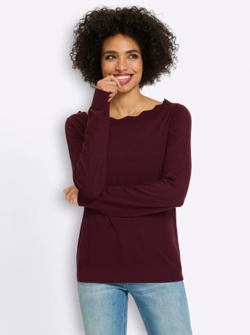 Heine Pullover in burgund